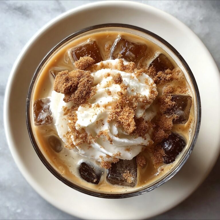 Iced Gingerbread Latte Recipe