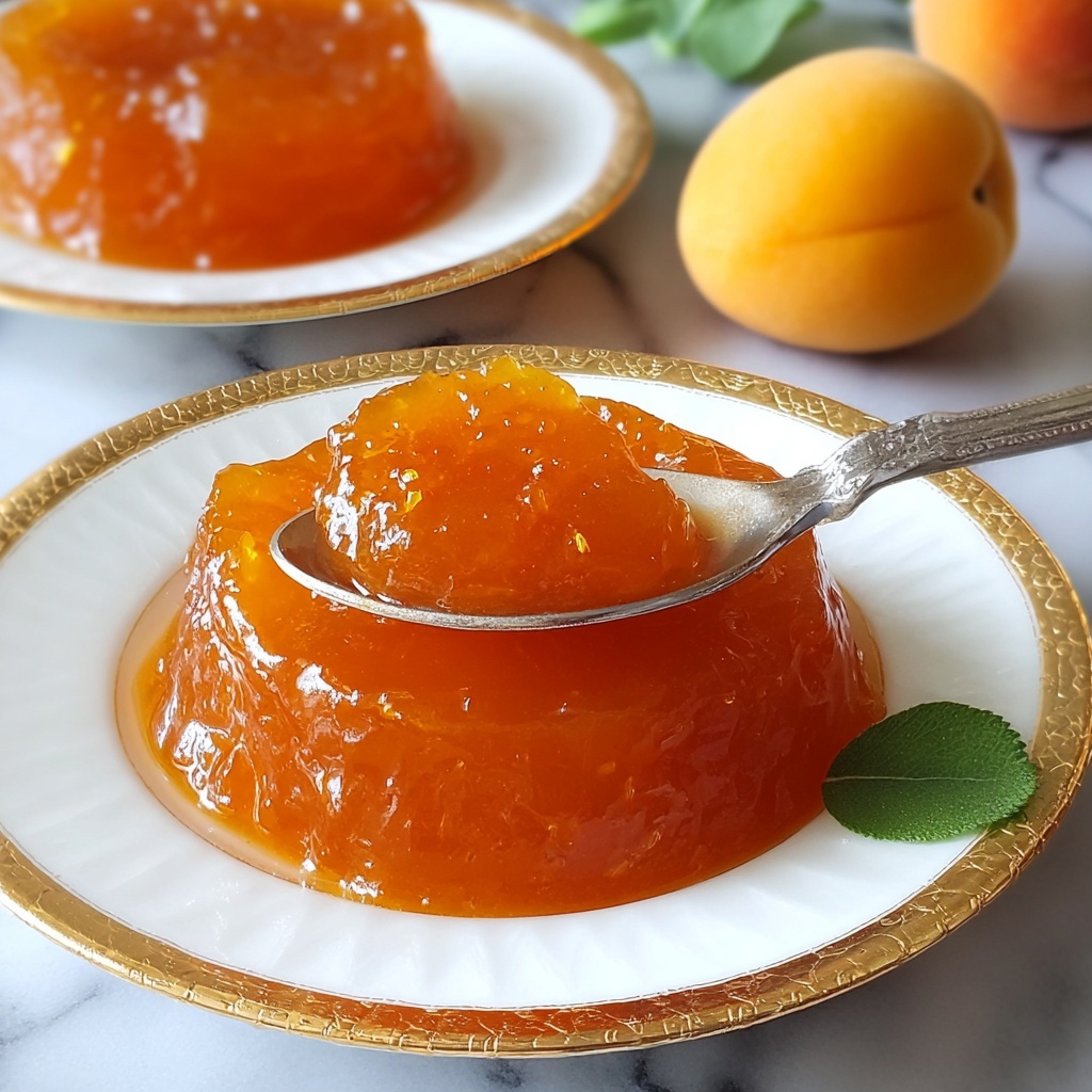 Sweet and Tangy Homemade Apricot Jam Recipe - Recipe Image