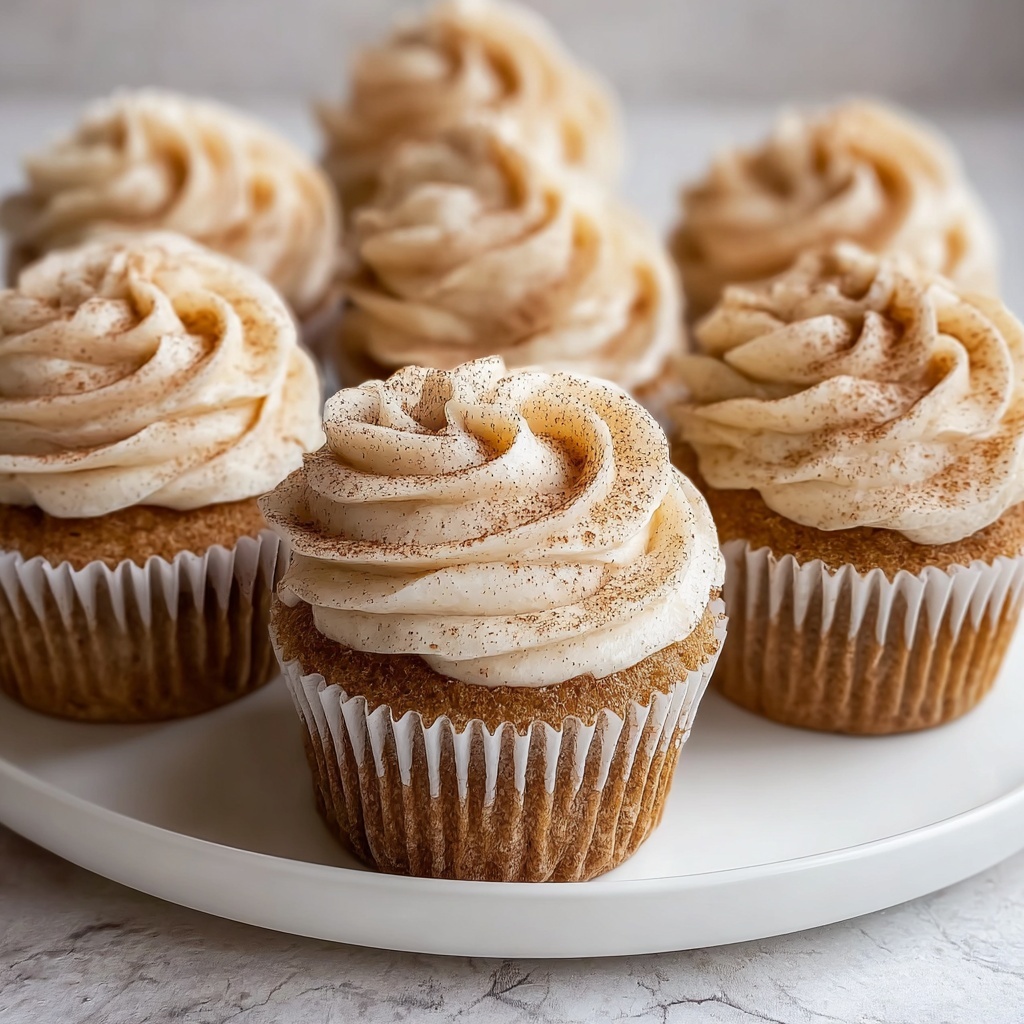 Apple Cider Cupcakes with Brown Sugar Cinnamon Buttercream Recipe - Recipe Image