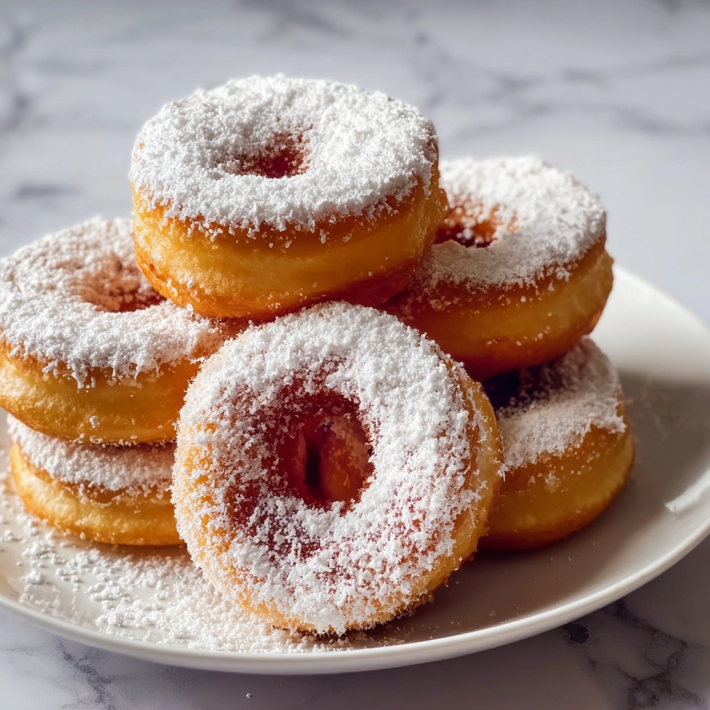 Fluffy Baked Vanilla Bean Donuts Recipe - Recipe Image