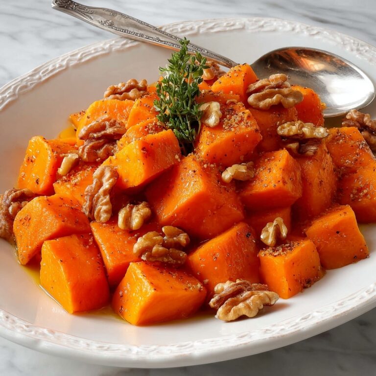 Maple Walnut Roasted Sweet Potatoes Recipe