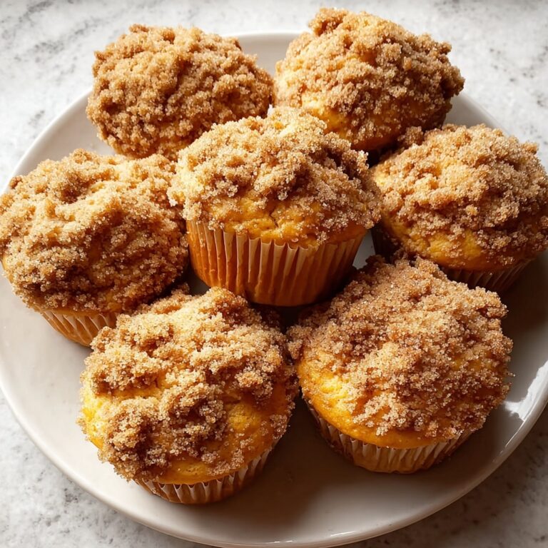 Pumpkin Crumb Cake Muffins Recipe