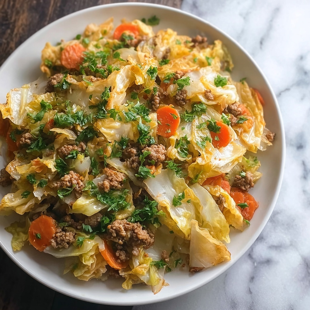 Paleo Cabbage Skillet Recipe - Recipe Image