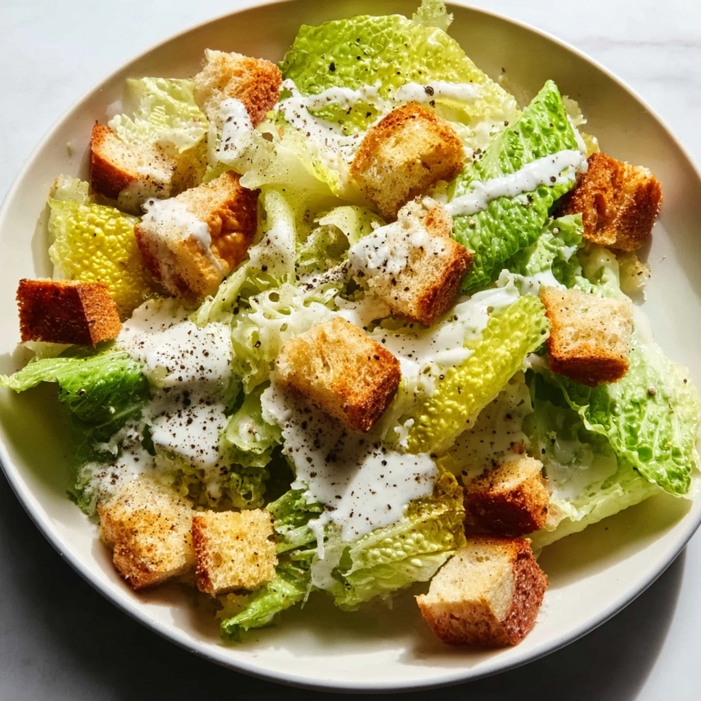 Creamy Greek Yogurt Caesar Dressing Recipe - Recipe Image