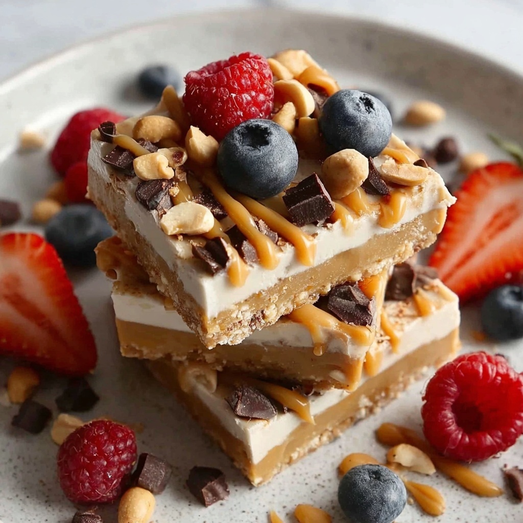 Peanut Butter Yogurt Bark Recipe - Recipe Image