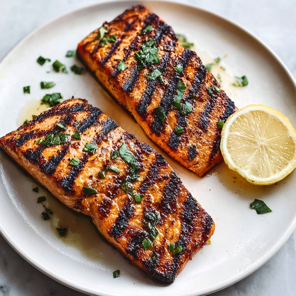 Cajun Honey Butter Grilled Salmon Recipe - Recipe Image