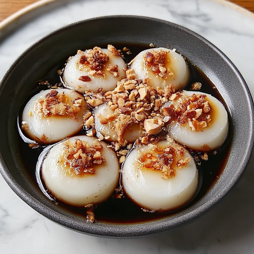 Shiratama Dango (Japanese Rice Dumplings) Recipe - Recipe Image