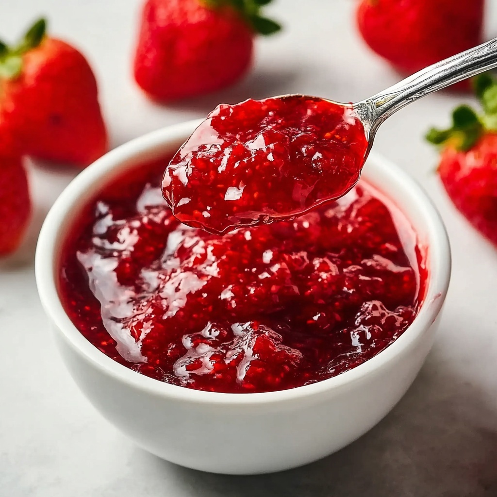 Easy Homemade Strawberry Sauce Recipe - Recipe Image