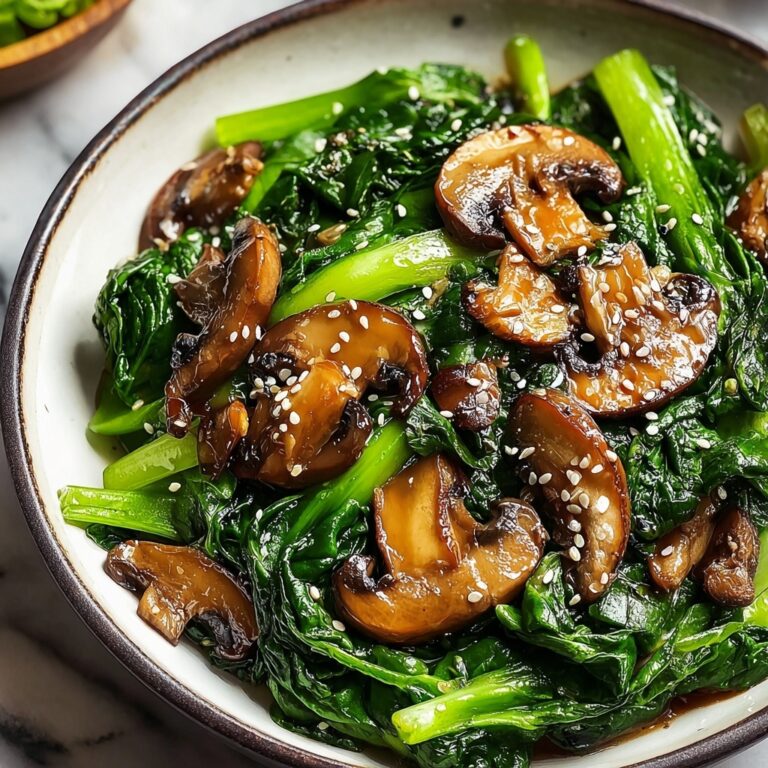 Bok Choy and Mushroom Stir Fry Recipe
