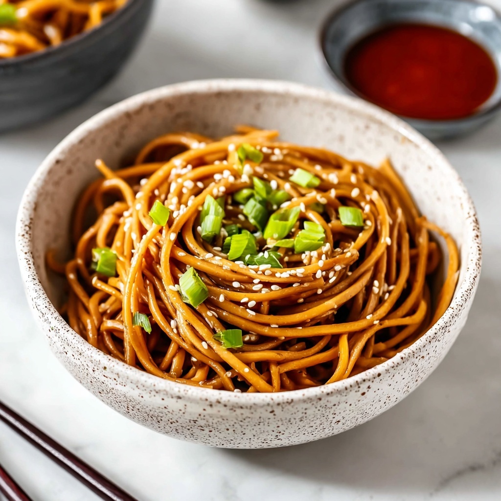 Garlic Sesame Noodles Recipe - Recipe Image