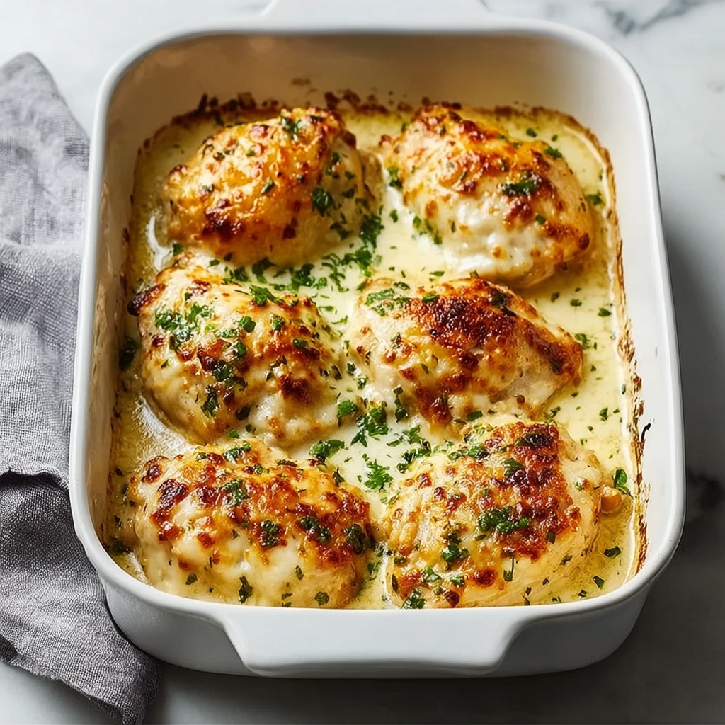 Low Carb Keto Garlic Parmesan Chicken Recipe - Recipe Image