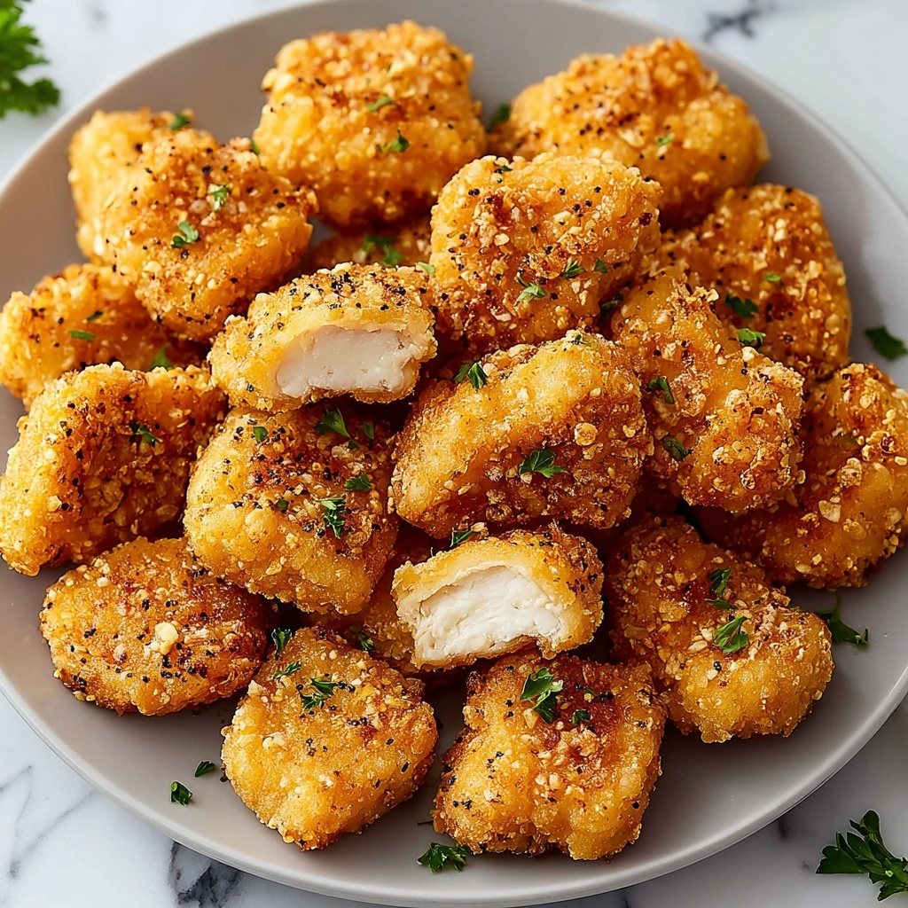 Air Fryer Ranch-Crusted Chicken Bites Recipe - Recipe Image