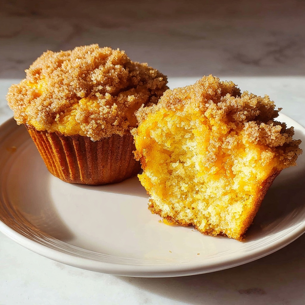 Amazing Spiced Pumpkin Streusel Muffins Recipe - Recipe Image