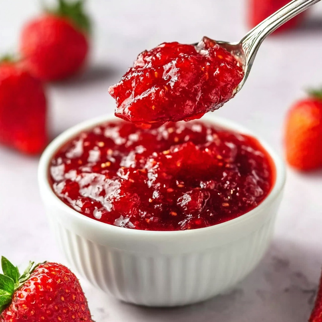 Easy Homemade Strawberry Sauce Recipe - Recipe Image