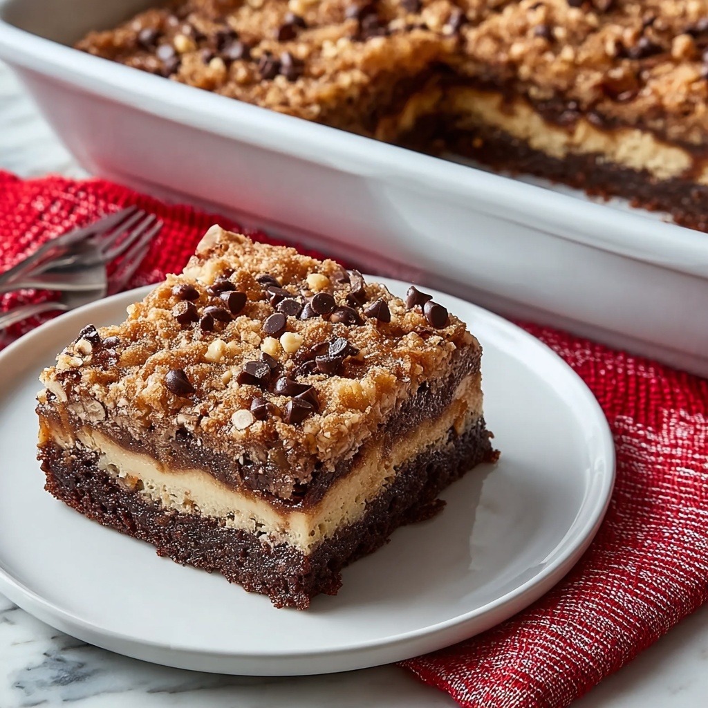 German Chocolate Dump Cake Recipe - Recipe Image