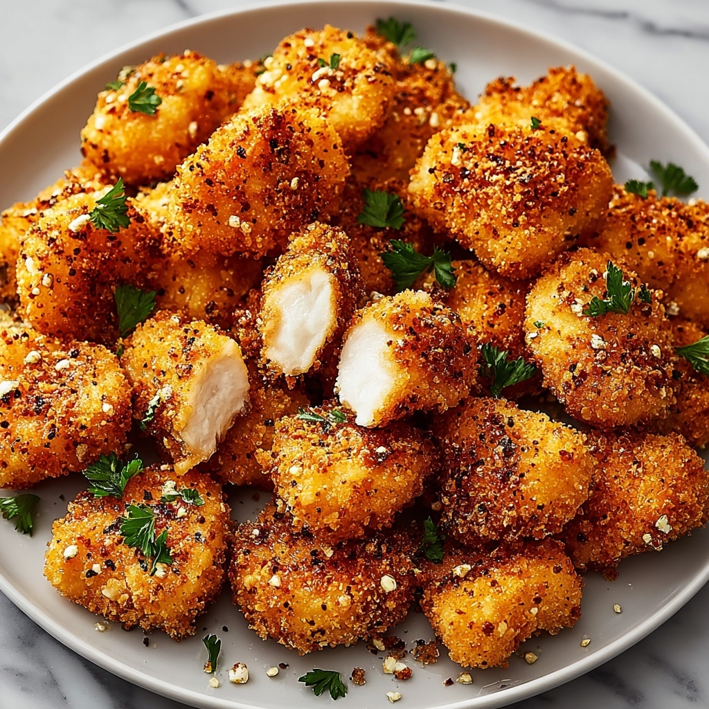 Air Fryer Ranch-Crusted Chicken Bites Recipe - Recipe Image