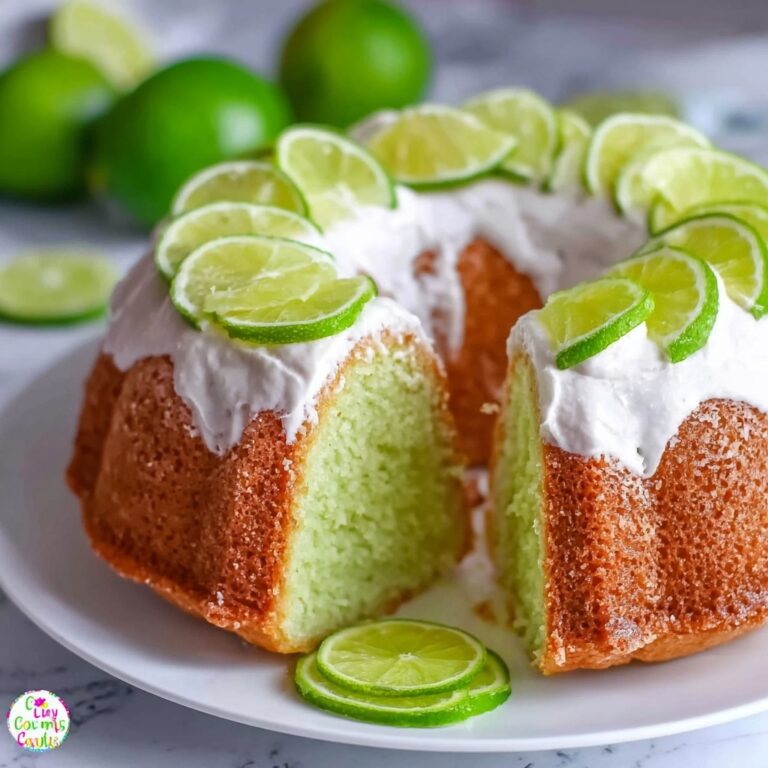 Key Lime Pound Cake Recipe