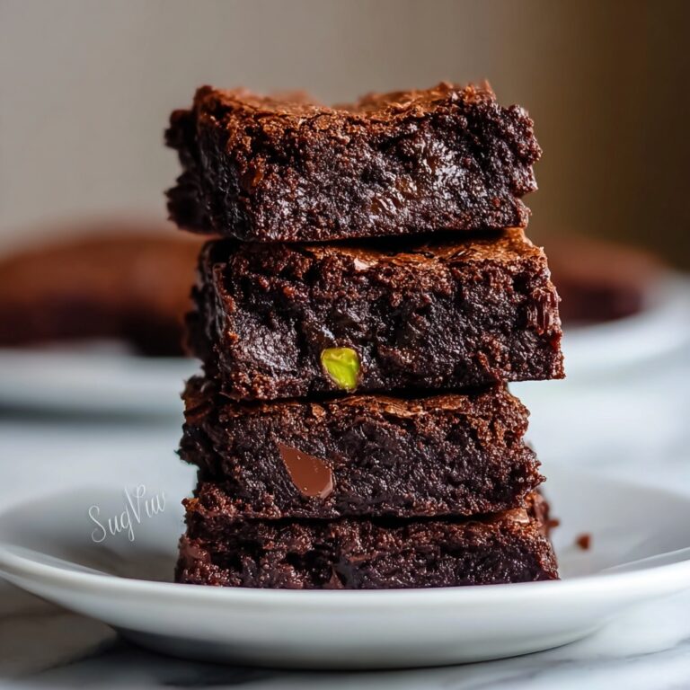 Fudgy Chocolate Zucchini Brownies Recipe