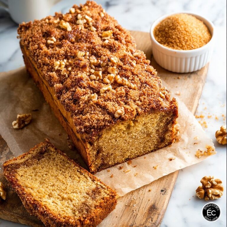 Coconut Flour Pumpkin Bread with Crumb Topping Recipe