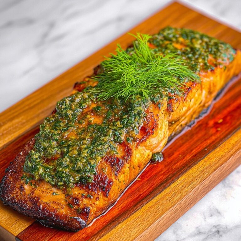 Cedar Plank Salmon Recipe