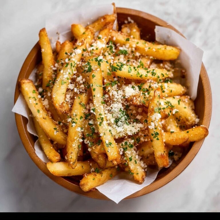 Crispy Parmesan Truffle Fries Recipe