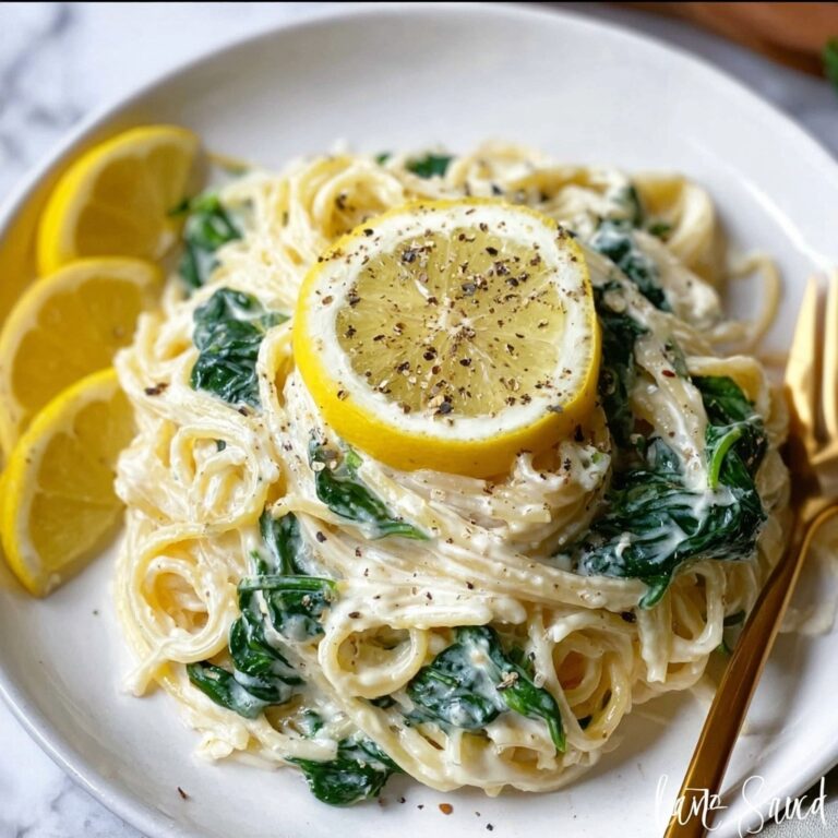 Quick 10-Minute Lemon Ricotta Pasta with Spinach Recipe