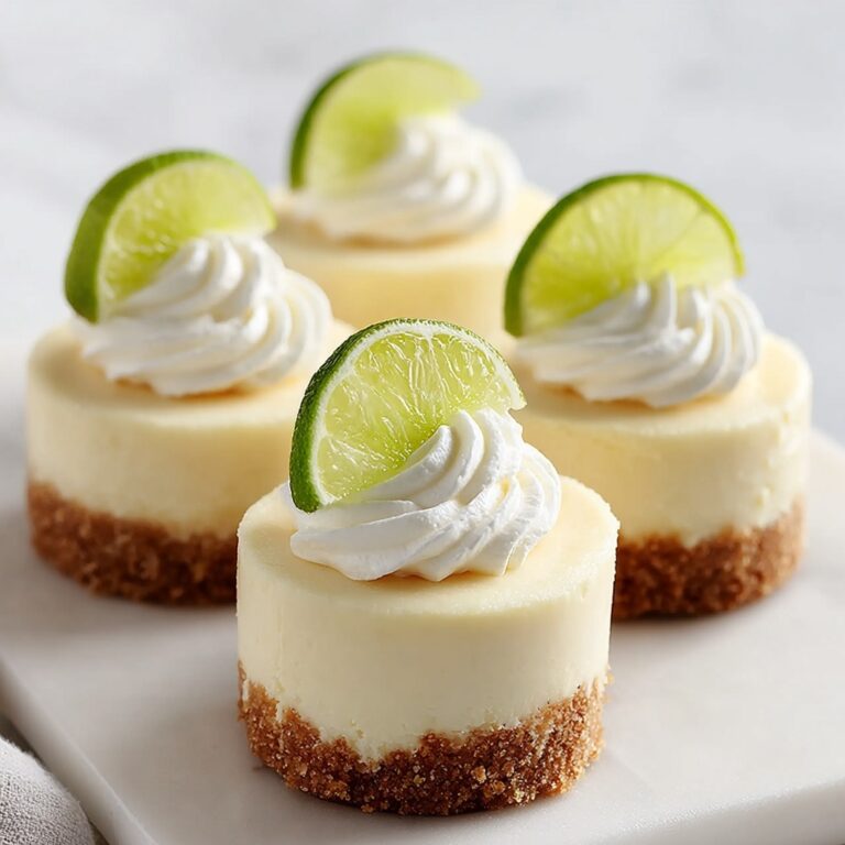 Mini Key Lime Cheesecakes Recipe