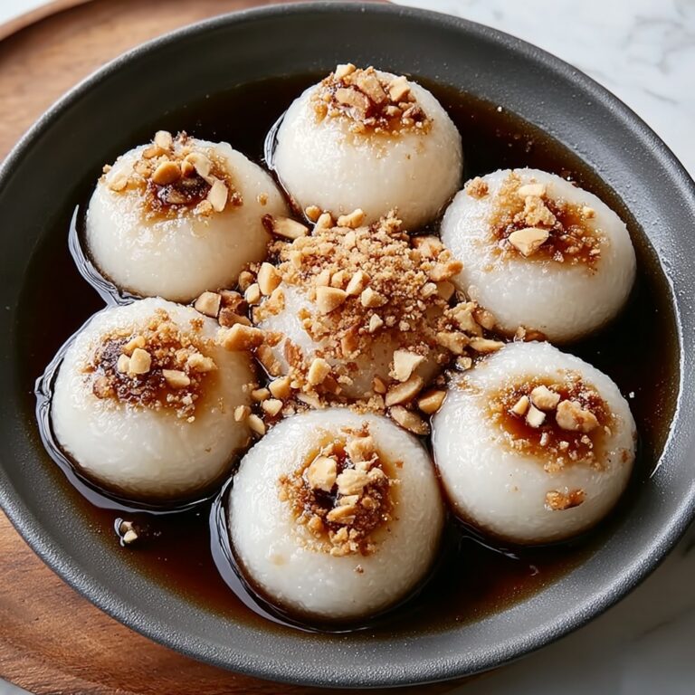 Shiratama Dango (Japanese Rice Dumplings) Recipe