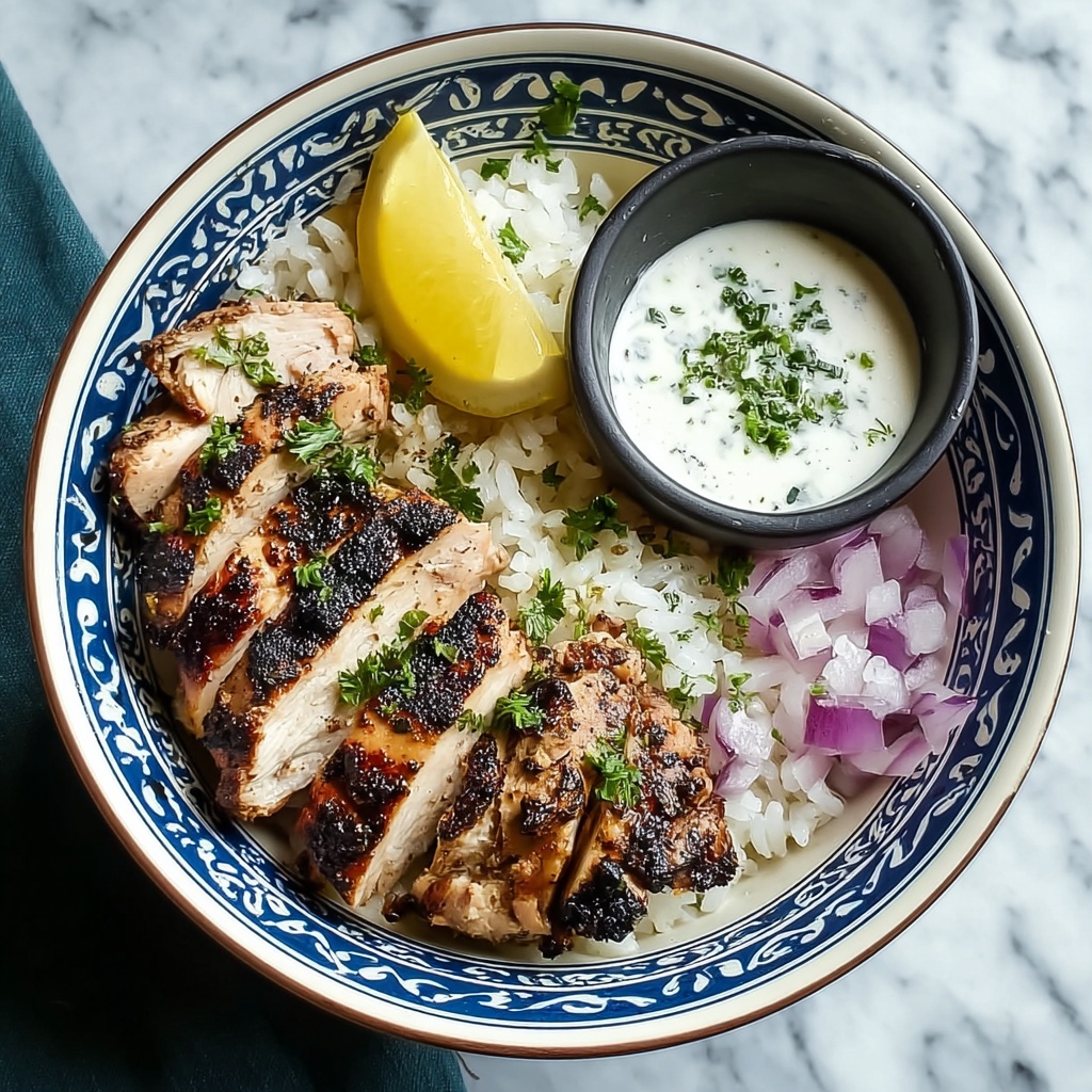 Shawarma-Spiced Grilled Chicken with Garlic Yogurt Sauce Recipe - Recipe Image