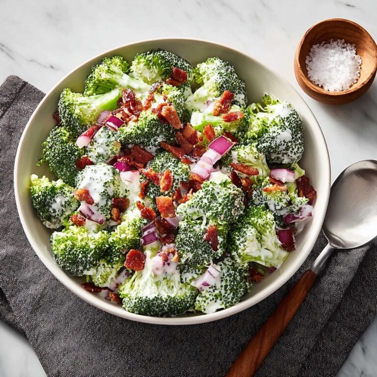 Classic Broccoli Salad with Turkey Bacon and Cranberries Recipe