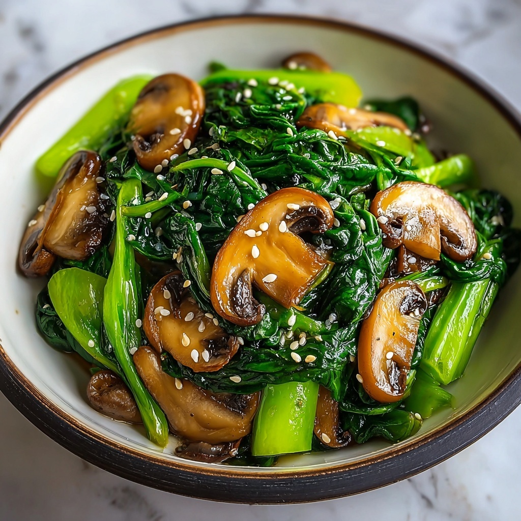 Bok Choy and Mushroom Stir Fry Recipe - Recipe Image