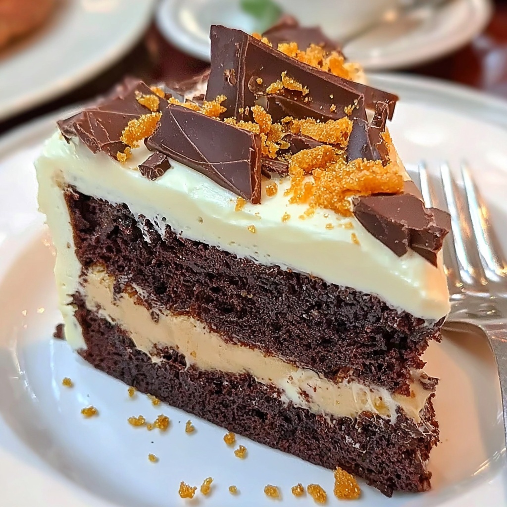 Butterfinger Bomb Cake Recipe - Recipe Image