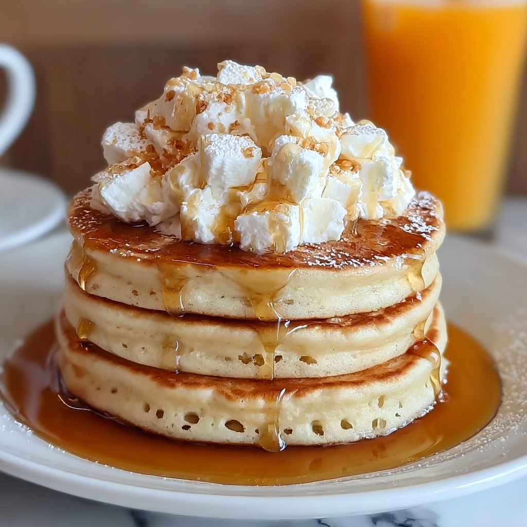 Sweet Coconut Cream Pancakes Recipe - Recipe Image