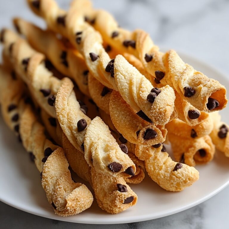 Chocolate Chip Cookie Dough Twists Recipe