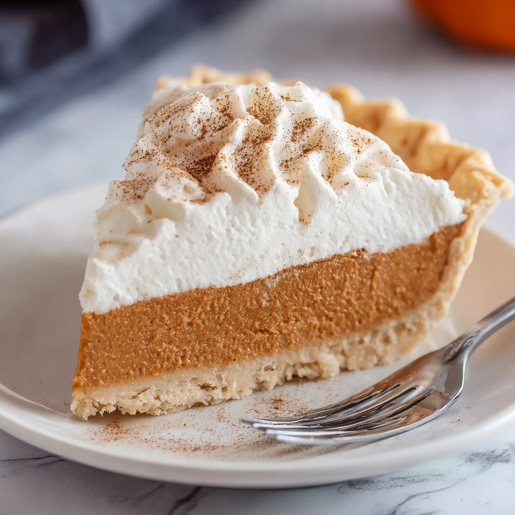 Pumpkin Marshmallow Pie Recipe - Recipe Image