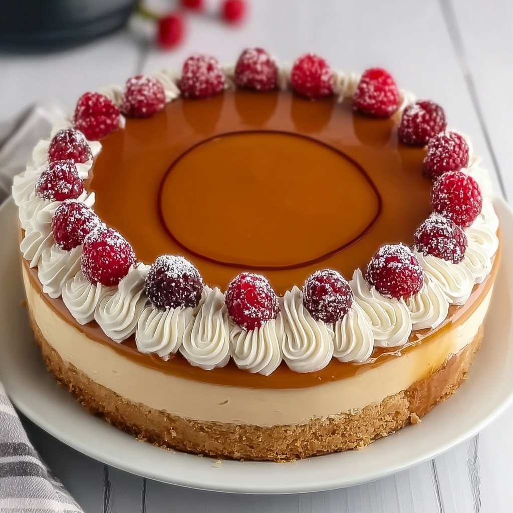 Creamy Caramel Cake Recipe - Recipe Image