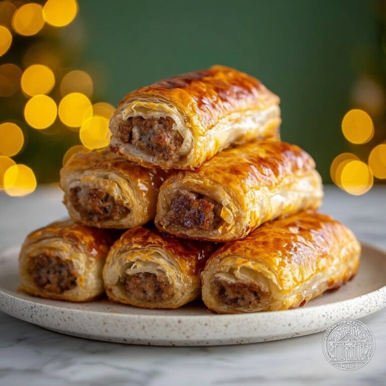 Easy Christmas Sausage Rolls Recipe