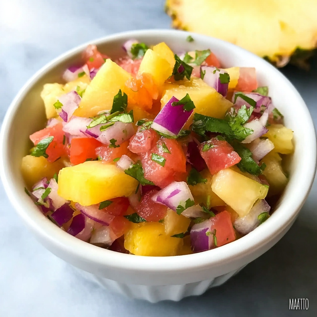 Pineapple Mango Salsa Recipe - Recipe Image