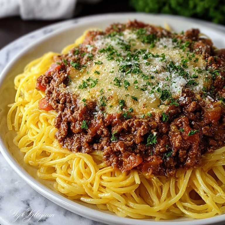 Cajun Beef Spaghetti with Creamy Three-Cheese Sauce Recipe