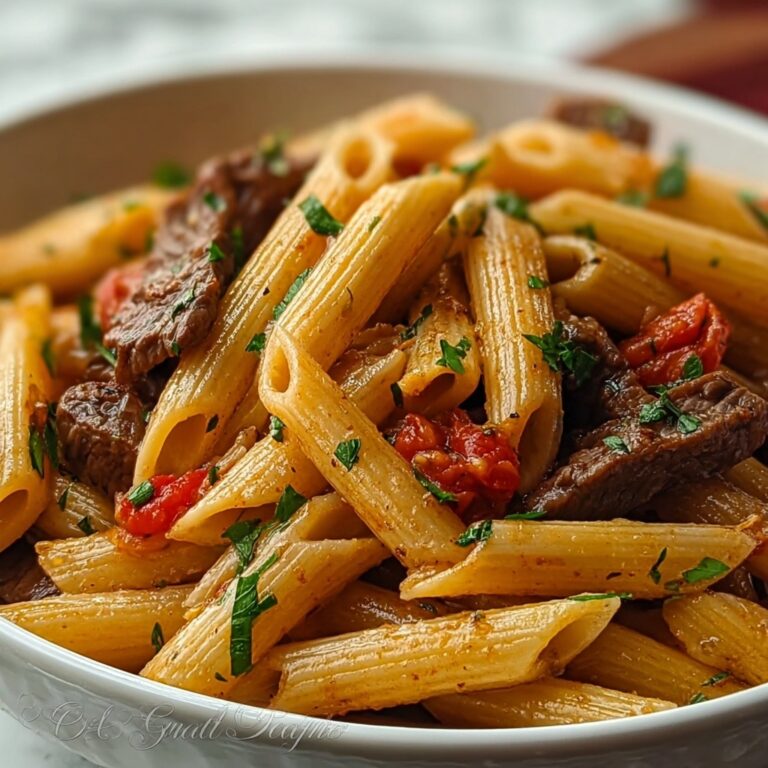 Zesty Steak Pasta: The Best Quick Dinner You’ll Love Recipe