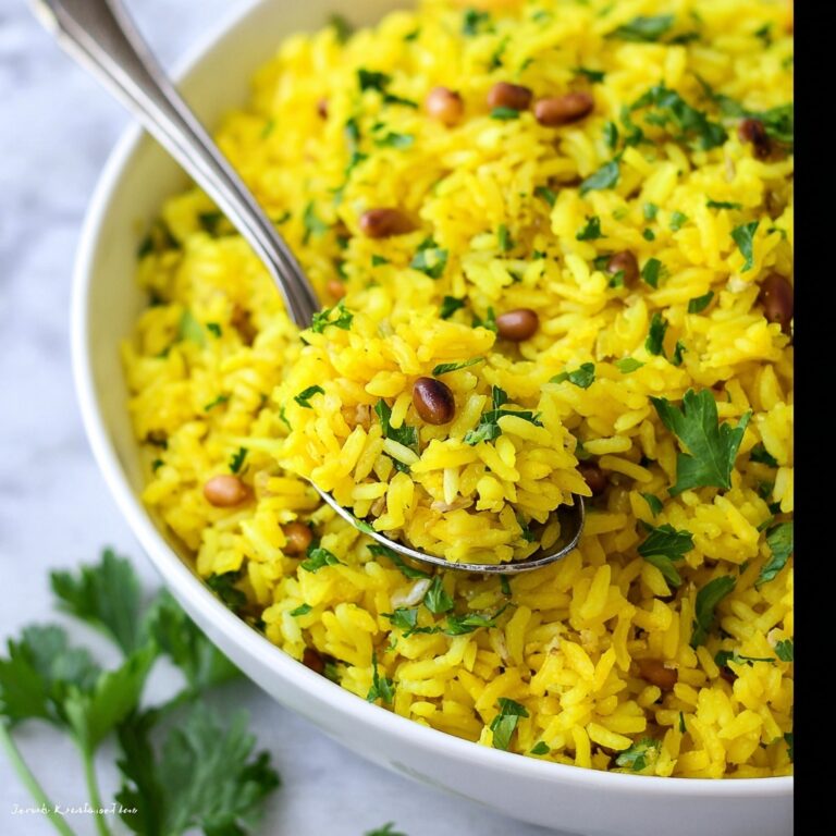 Mediterranean Yellow Rice Recipe