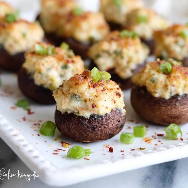 Crab Stuffed Mushrooms Recipe