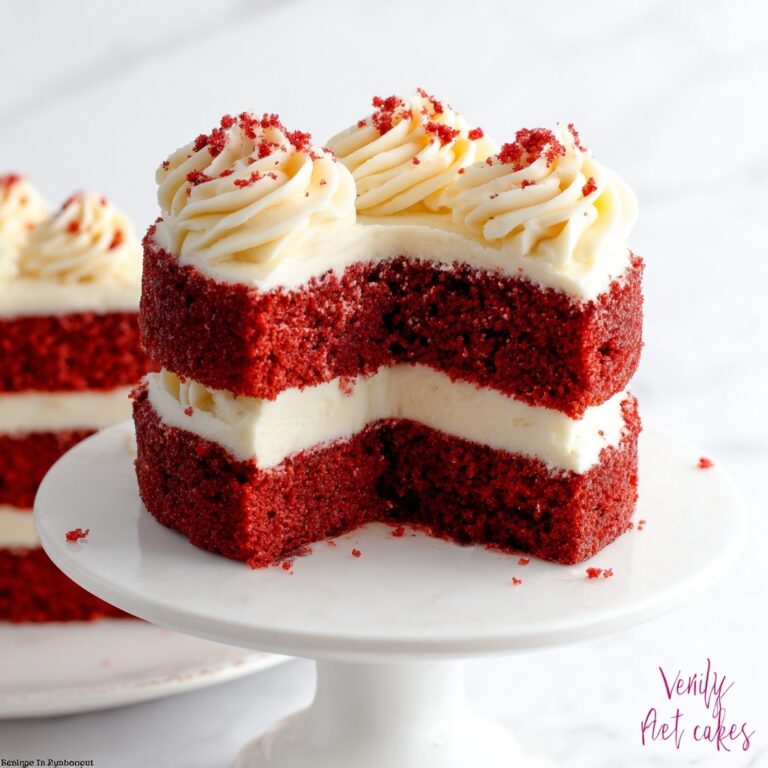 Easy Mini Red Velvet Cakes Recipe