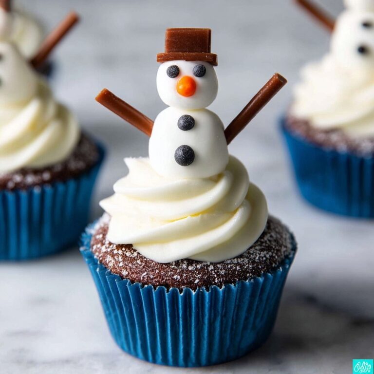 Snowman Cupcakes Recipe