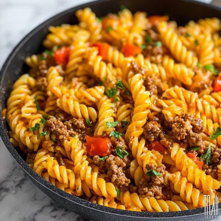 One Pot Beef Taco Pasta Recipe