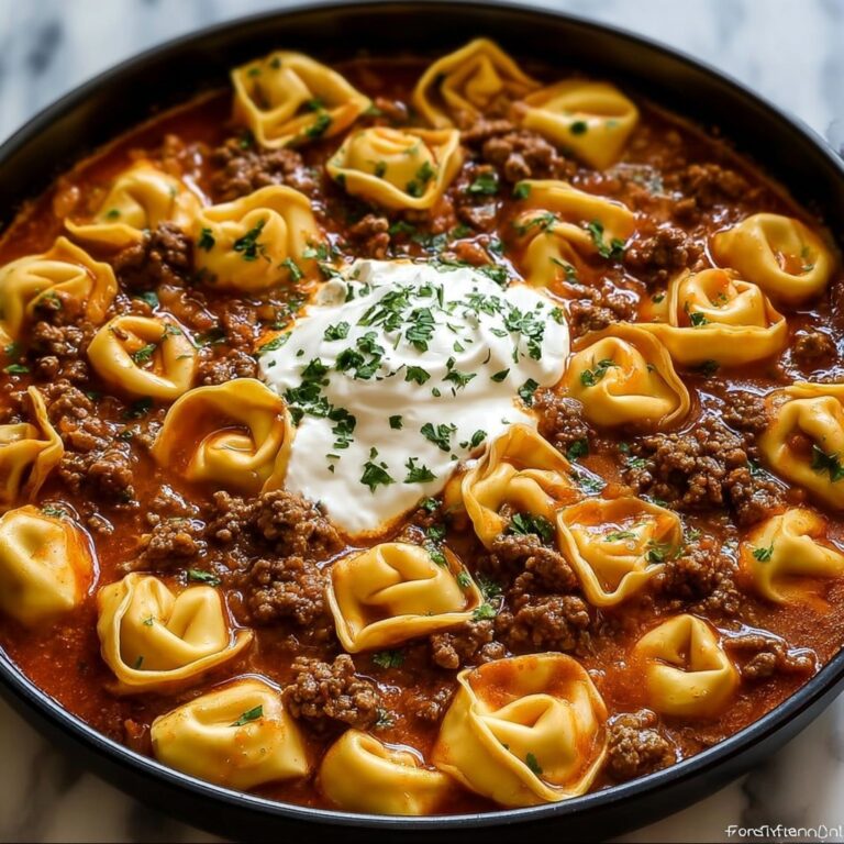 Beef Enchilada Tortellini Recipe