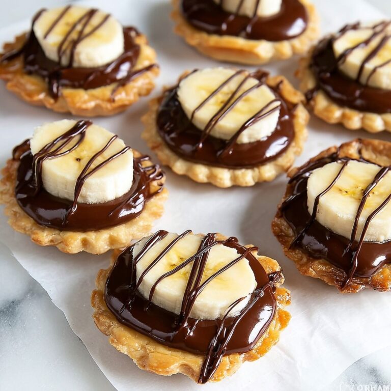 Banana Nutella Puff Pastry Cups Recipe